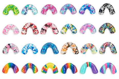 Coloured mouthguards
